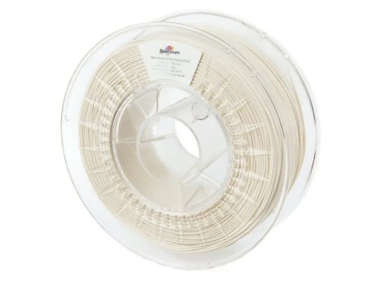 Beige marfil - Filamento PLA Spectrum de 1,75 mm - 1 kg