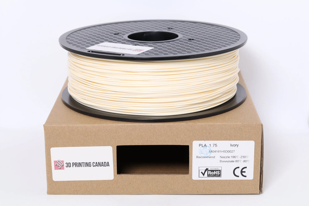 Ivory - Standard PLA Filament - 1.75mm, 1kg