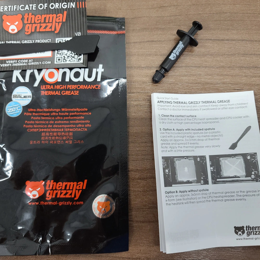 Kryonaut UHP Thermal Grease 1g Syringe