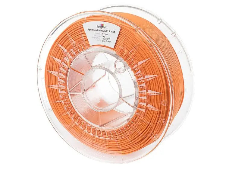 Lion Orange - Filamento Spectrum PLA MATT 1.75mm - 1 kg