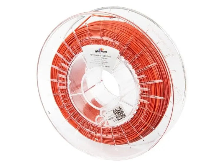 Lion Orange - Spectrum S-Flex 90A Filament - 1.75mm, 0.5kg