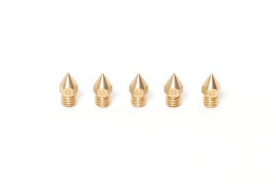 Boquilla de latón MK8 1,75 mm-0,2 mm (pack de 5)