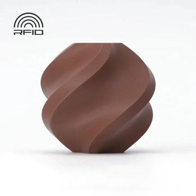 Marrón oscuro mate - Filamento PLA mate Bambu Lab - 1.75 mm, 1 kg