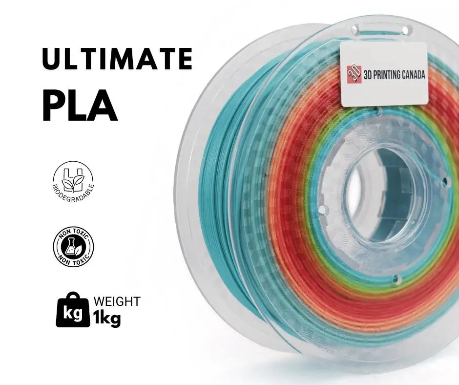 Medium Grey - Canadian-made UltiMate PLA+ Filament - 2.85mm, 1kg