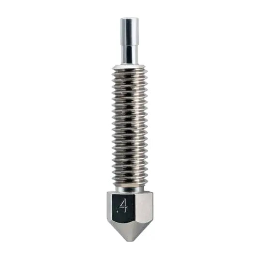 Micro Swiss Brass Plated Wear Resistant Nozzle for FlowTech™ Hotend - 0.4mm