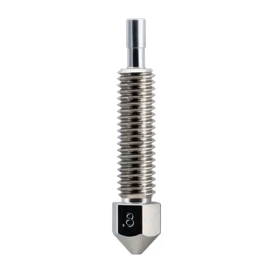 Micro Swiss Brass Plated Wear Resistant Nozzle for FlowTech™ Hotend - 0.8mm