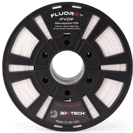 Natural - Filamento de PVDF 3DXTech FluorX™ de 1,75 mm - 0,5 kg