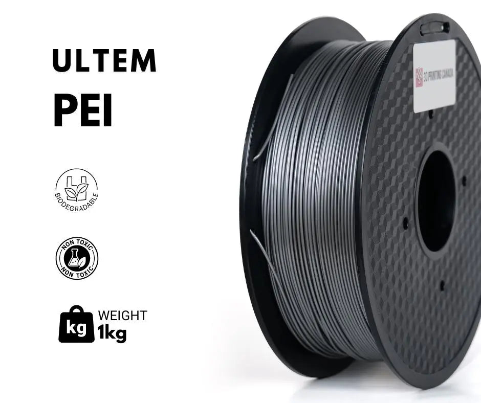 Natural - Filamento de Ultem 1010 PEI - 1,75 mm, 0,5 kg