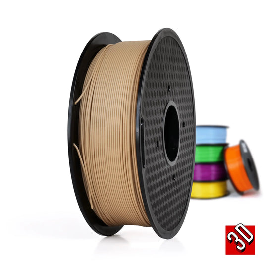 Natural Wood - 1.75mm PLA Filament - 1 kg