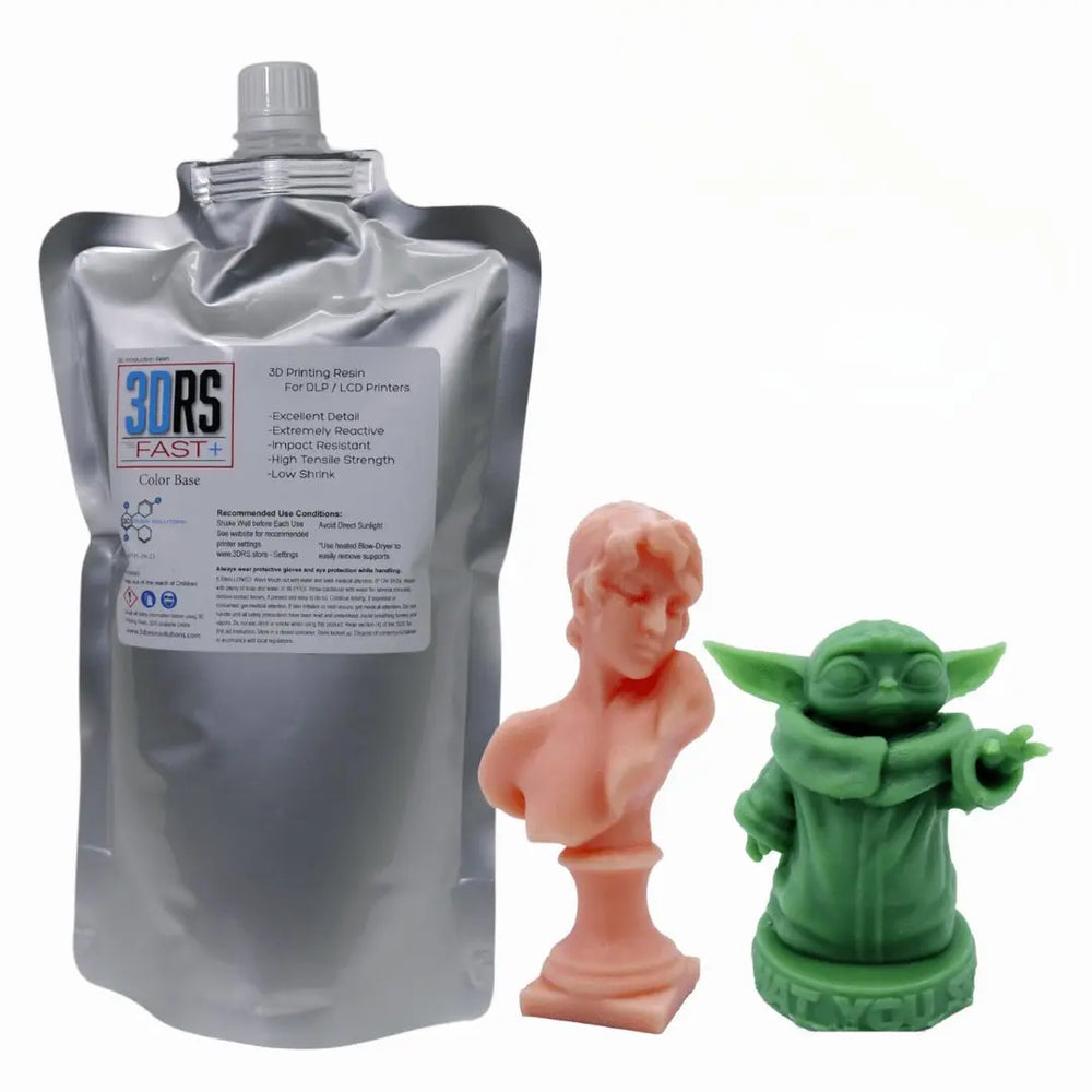 Base de color (transparente/natural) - 3D Resin Solutions FAST+ V2 - 1 kg 