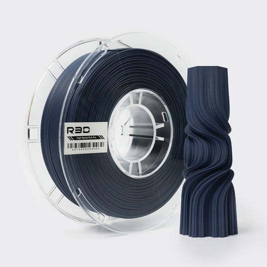 Navy Blue - R3D High Speed Matte PLA Filament - 1.75mm, 1kg