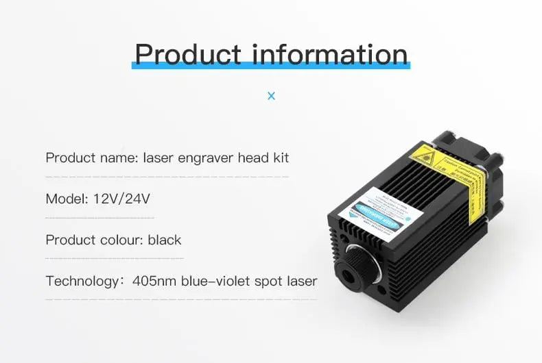 Kit de grabado láser Creality oficial de 12 V CC y 1,6 W