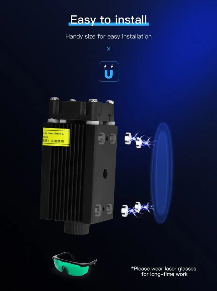 Kit de grabado láser Creality oficial de 12 V CC y 1,6 W