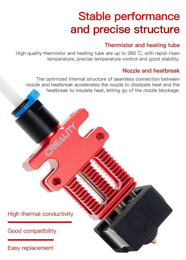 Creality oficial CR-6 SE, CR-6 MAX, Hotend Kit 24V