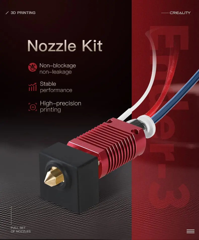 Ensamble de hotend oficial Creality 24V