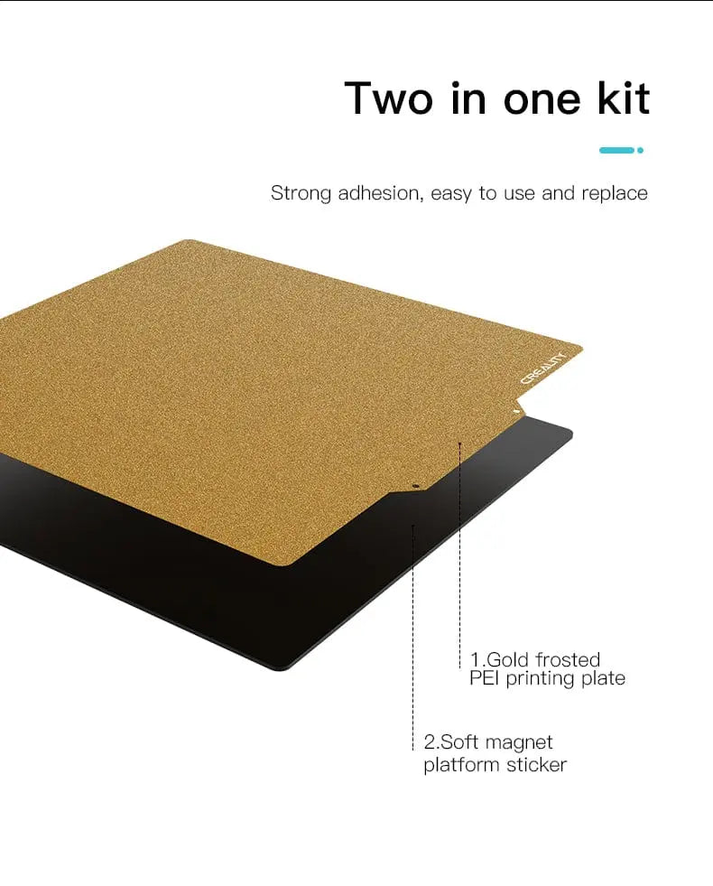Official Creality Textured PEI Spring Steel Sheet for 255x245mm For CR-6 SE
