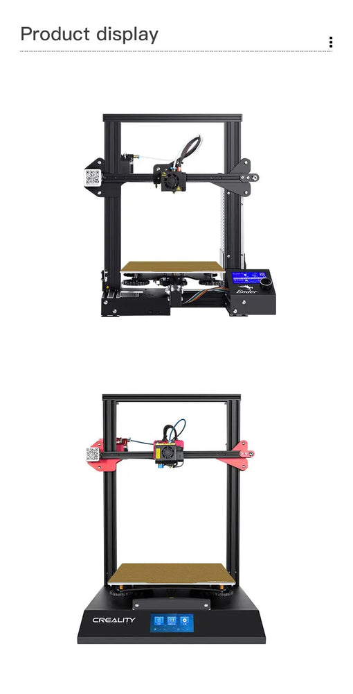 Lámina de acero para muelles PEI con textura oficial de Creality para 255x245 mm para CR-6 SE