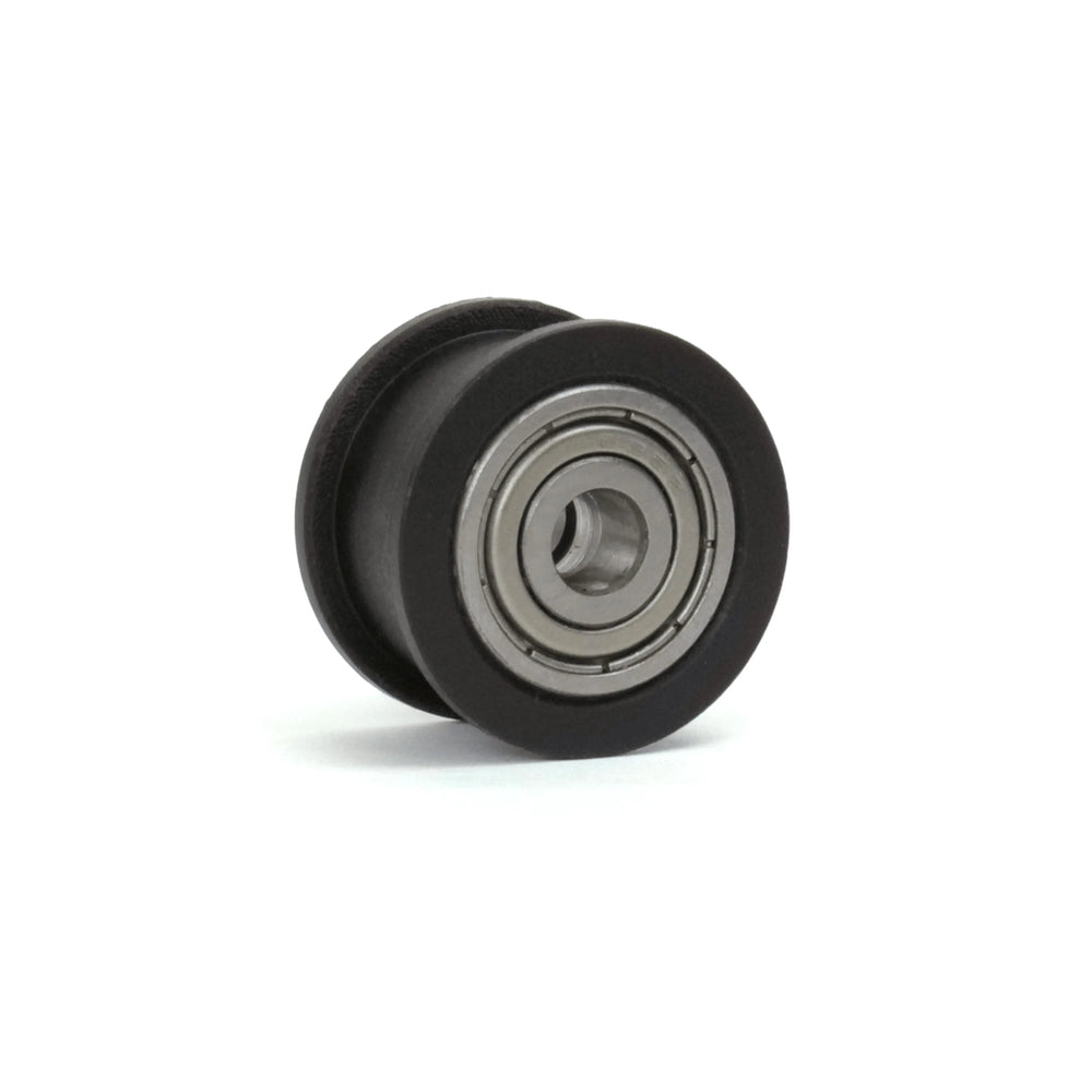 Rueda loca lisa OpenBuilds para polea (negra)