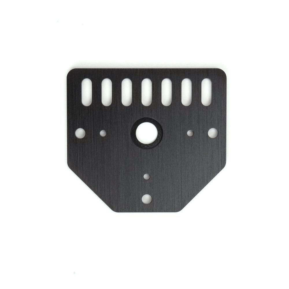 Placa para varilla roscada OpenBuilds para Nema 23 (80x72x3mm)