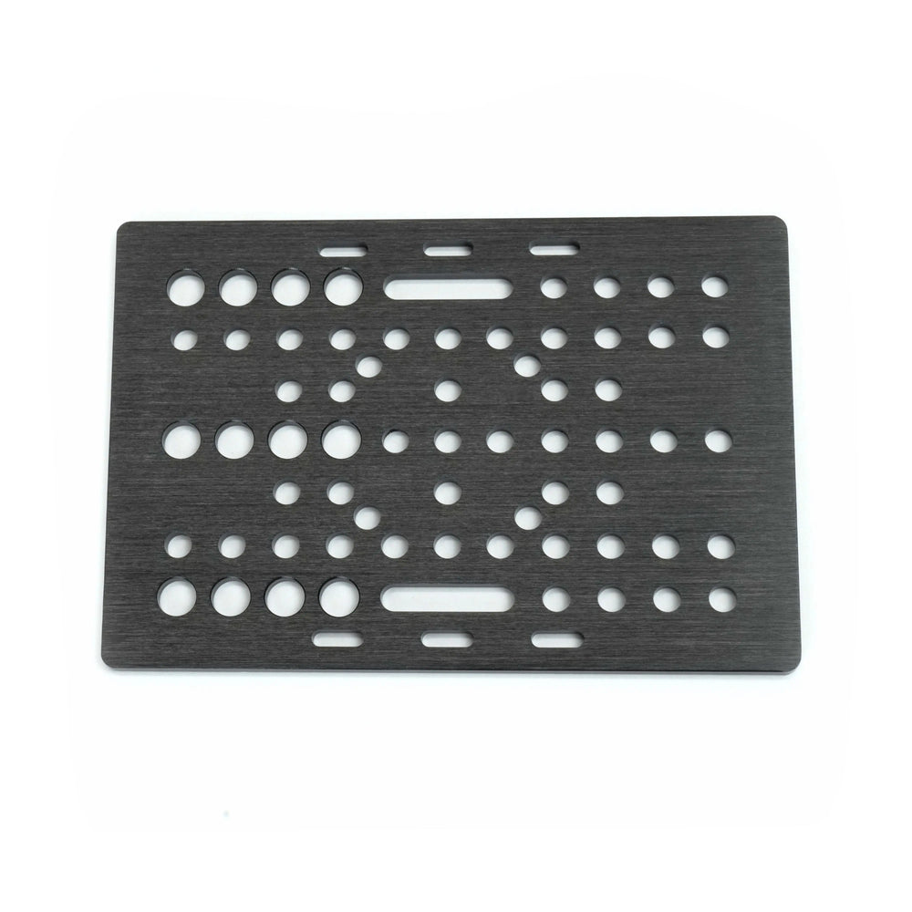 Placa universal para pórtico OpenBuilds 20mm-80mm (Negra)