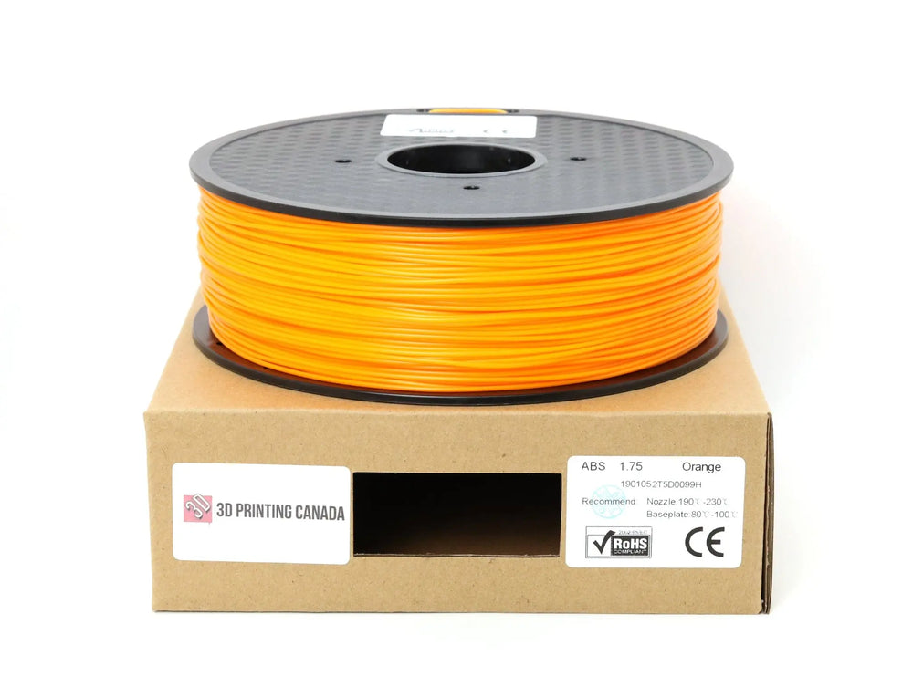Orange - Standard ABS Filament - 1.75mm, 1kg