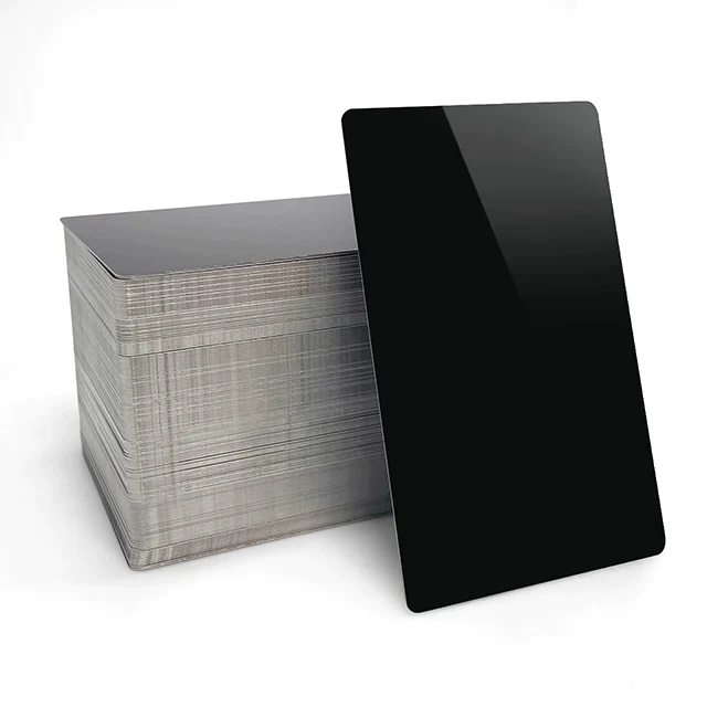 xTool Glossy Black Metal Business Card (300Pcs)