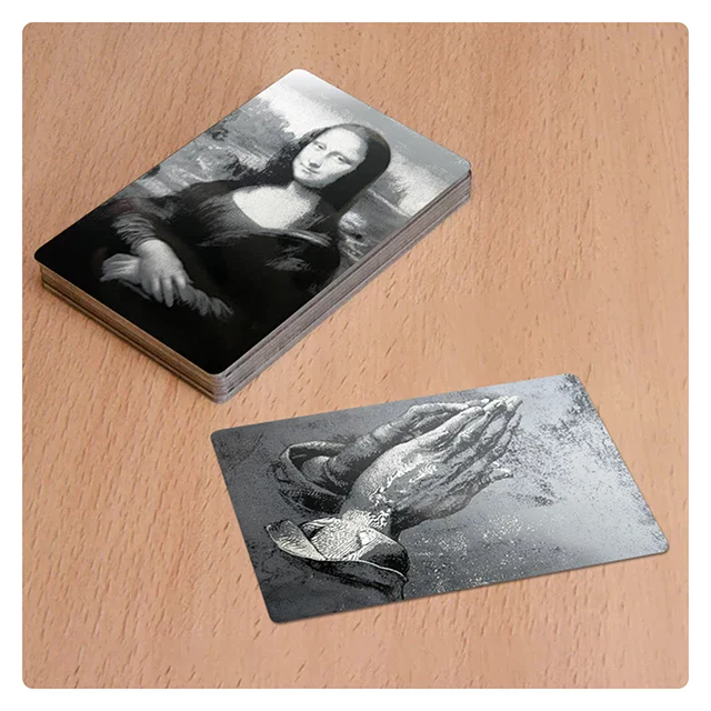 xTool Glossy Black Metal Business Card (300Pcs)