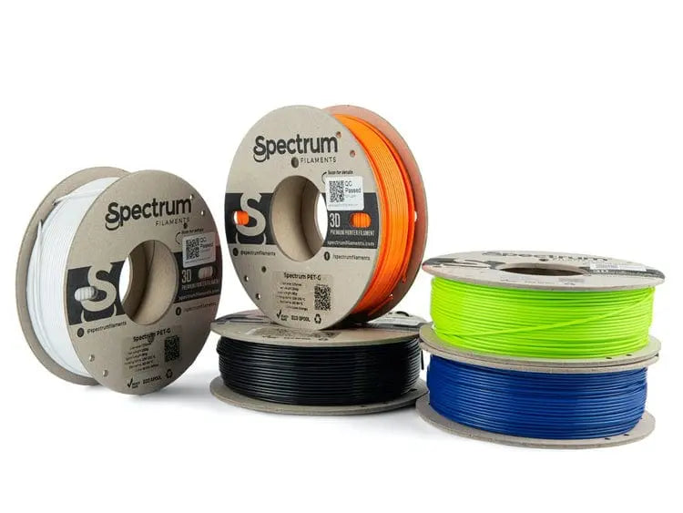 Pack múltiple PETG Premium - Filamento PETG Premium Spectrum - 1.75mm, 5x 0.25kg