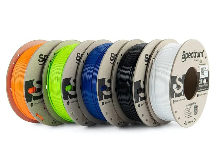 Pack múltiple PETG Premium - Filamento PETG Premium Spectrum - 1.75mm, 5x 0.25kg