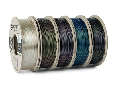 Pack múltiple PLA Essentials - Filamento Spectrum PLA Essentials - 1,75 mm, 5x 0,25 kg