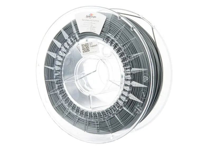 Iron Grey - Spectrum PETG/PTFE Filament - 1.75mm, 1kg