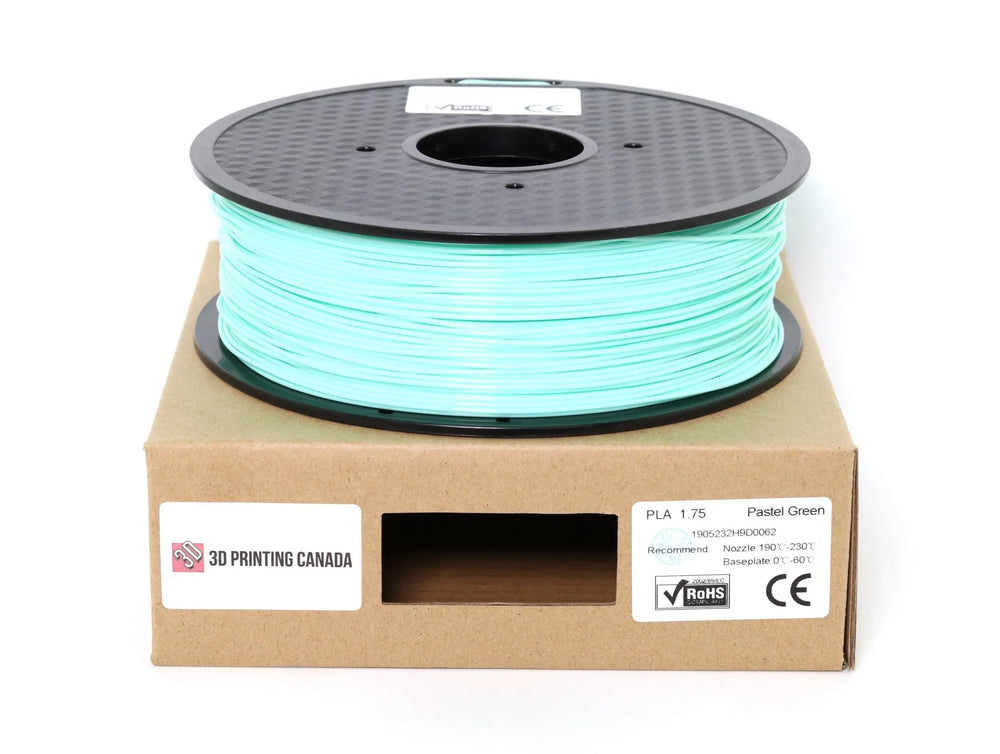 Pastel Green - Standard PLA Filament - 1.75mm, 1kg