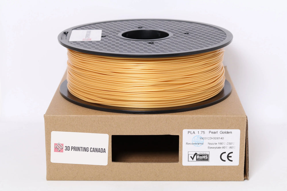 Pearl Golden - Standard PLA Filament - 1.75mm, 1kg