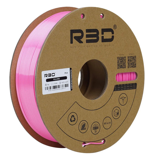 Pink - R3D Silk PLA Filament - 1.75mm, 1kg