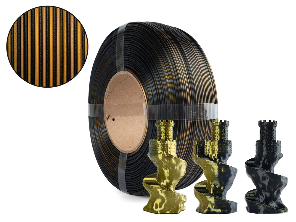 Solar Eclipse - Spectrum PLA Magic SILK Filament - 1.75mm, 1kg Spectrum Filaments