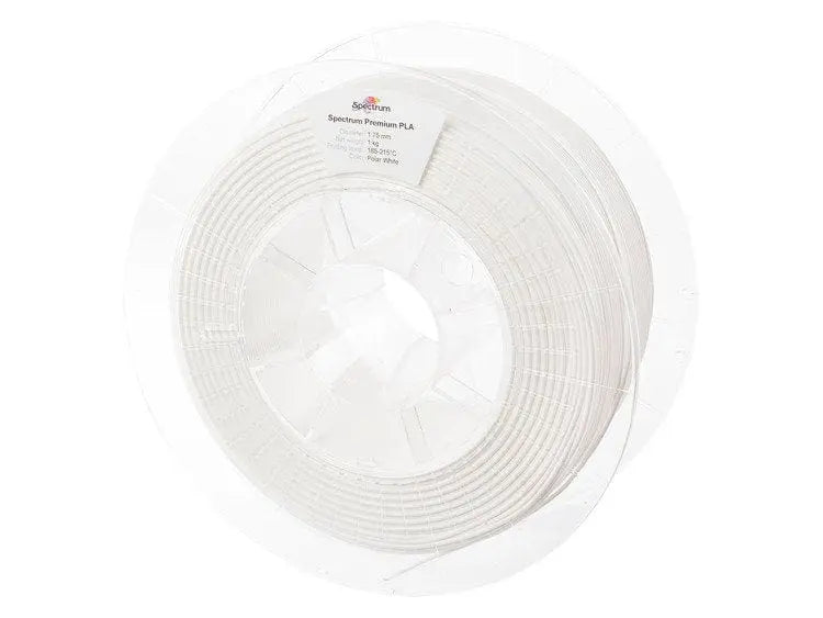 Polar White - Spectrum PLA Pro Filament - 1.75mm, 1kg