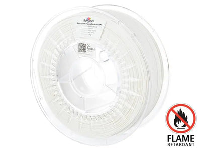 Polar White - Filamento Spectrum FlameGuard ASA 275 - 1,75 mm, 1 kg