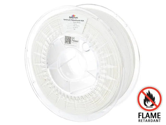 Polar White - Spectrum FlameGuard ASA 275 Filament - 1.75mm, 1kg