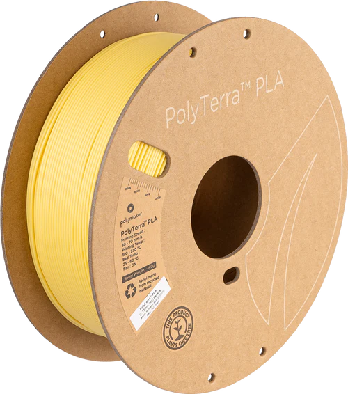 Banana - Polymaker PolyTerra PLA - 1.75mm, 1kg