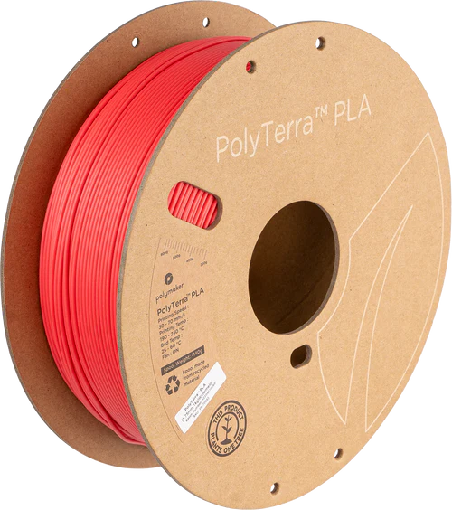 Watermelon - Polymaker PolyTerra PLA - 1.75mm, 1kg