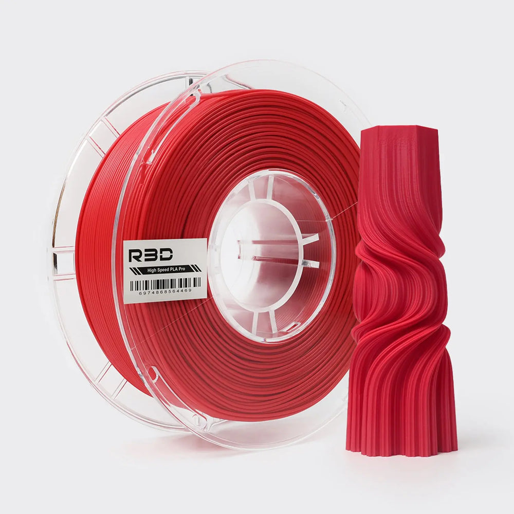 Raspberry Red - R3D High Speed Matte PLA Filament - 1.75mm, 1kg R3D