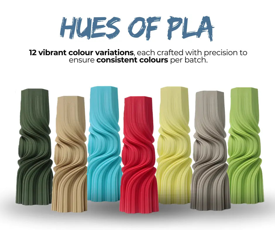 Ice Blue - R3D High Speed Matte PLA Filament - 1.75mm, 1kg R3D