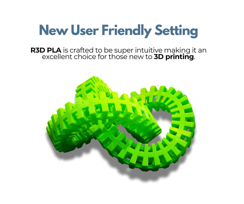 Ice Blue - R3D High Speed Matte PLA Filament - 1.75mm, 1kg R3D