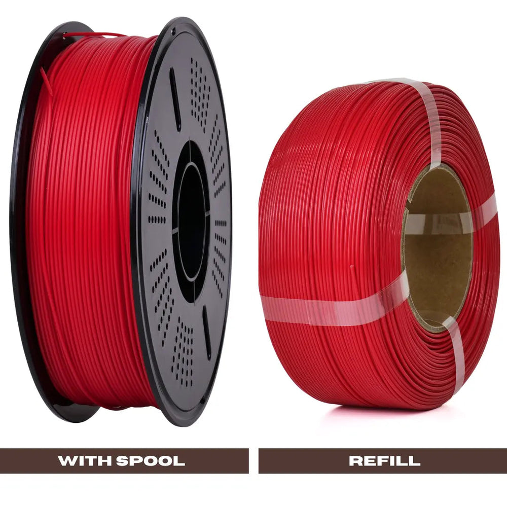Red - Budget PLA Filament - 1.75mm, 1kg