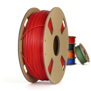 Red - Canadian-made Matte PLA+ Filament - 1.75mm, 1kg