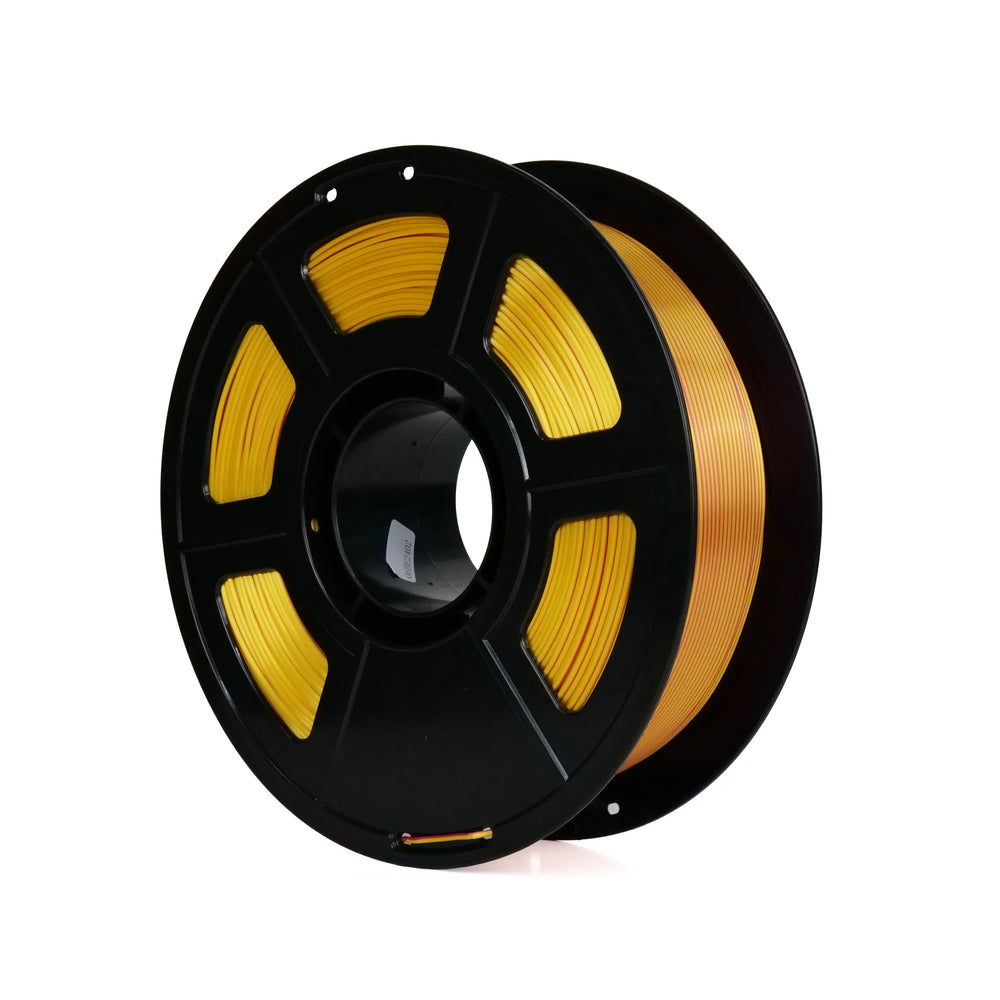 Red/Gold - Unveil Form DualTone Silk PLA - 1.75mm, 1kg Unveil Form