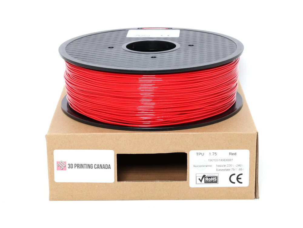 Red - Standard TPU Filament - 1.75mm, 1kg