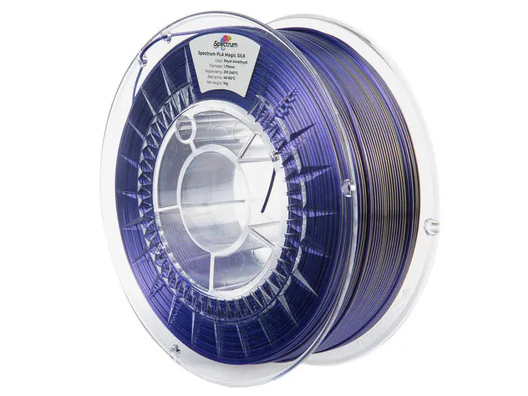Royal Amethyst - Spectrum PLA Magic SILK Filament - 1.75mm, 1kg Spectrum Filaments