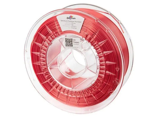 Ruby Red - Spectrum Silk PLA Filament - 1.75mm, 1kg