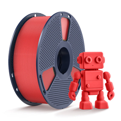 Red - Sunlu PETG Filament - 1.75mm, 1kg - w/ Reusable Spool